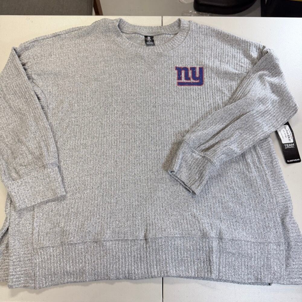 New York Giants NFL Team Apparel Women's Sleepwear Sleep Shirt XL NWT